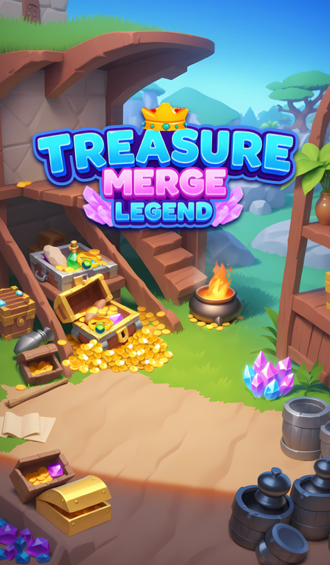 Treasure Merge Legend Gameplay